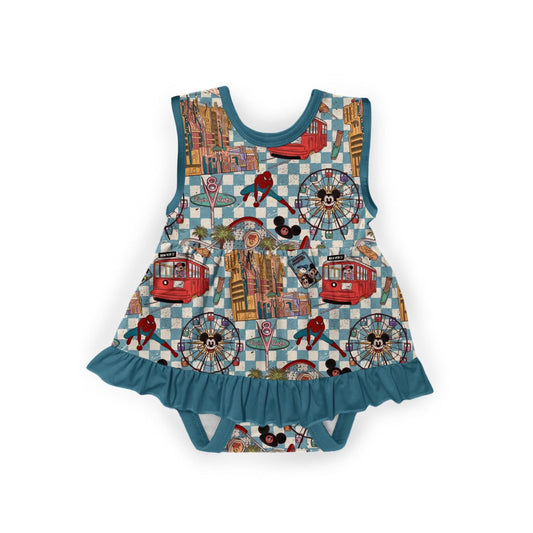 Adventure Blissland Cali Tank Bodysuit Twirl