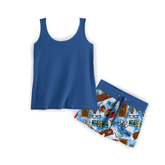*Pre-Sale* Bazinga Women's Tank & Shorts Lounge Set