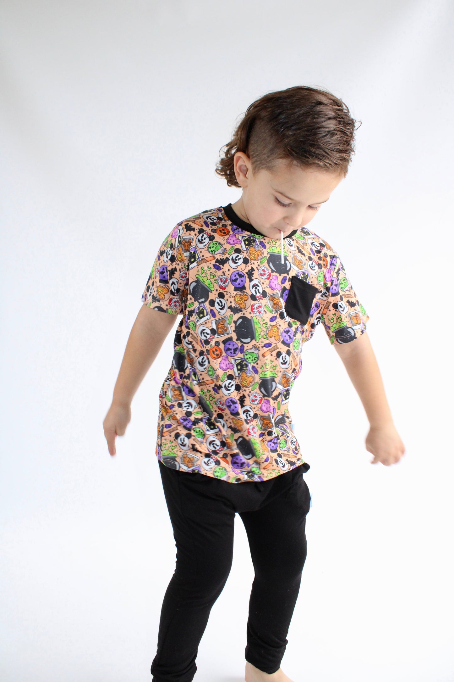 Magical Spooky Elements Bamboo Pocket Tee