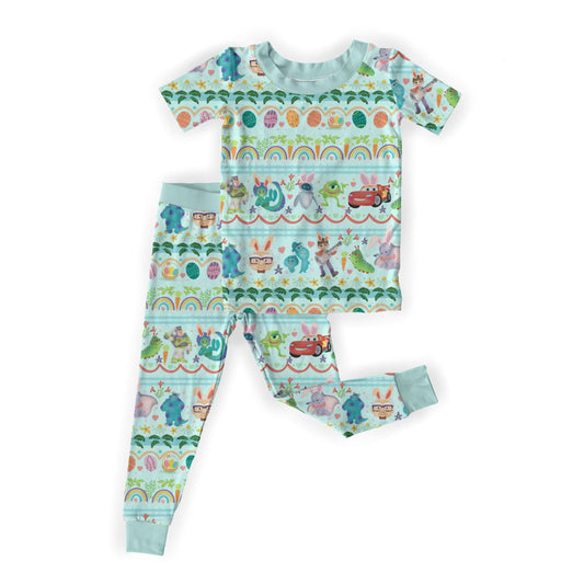 Fair Isle Friends Short Sleeve & Pant Set *ETS JAN*