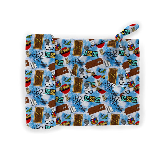 *Pre-Sale* Bazinga Swaddle & Hat Set