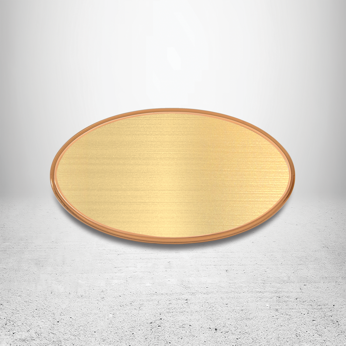 FRAME/INSERT Metal 59 Oval