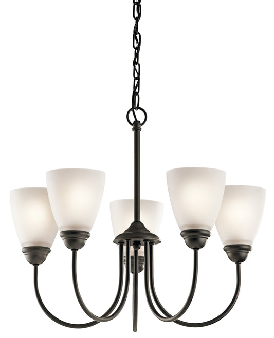 Kichler - 43638OZ - Five Light Chandelier - Jolie - Olde Bronze