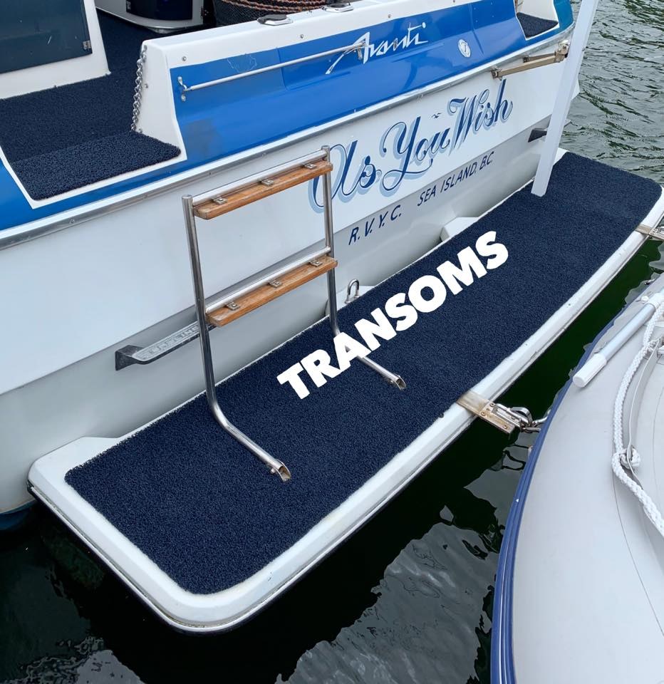 Marine Carpet Flooring Navy Blue 48"x12"x1/2"