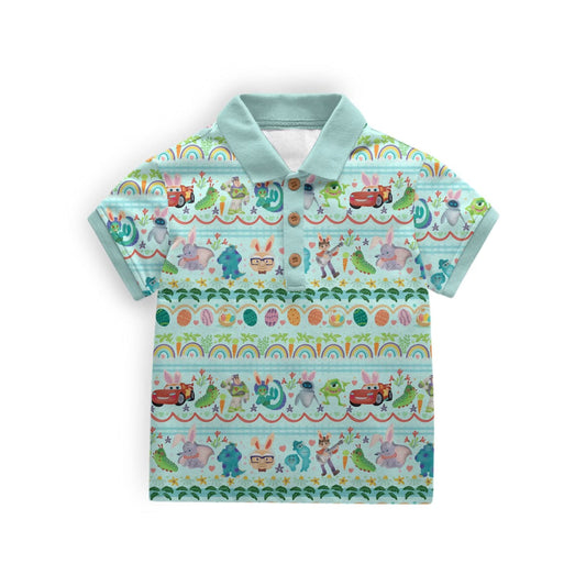 Fair Isle Friends Bamboo Henley Polo *ETS JAN*