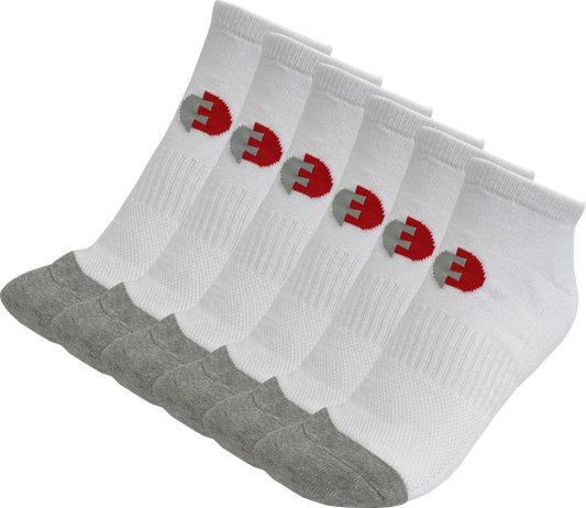 FORCE3 Ultimate Ankle Sock Value Pack | 6 Pairs