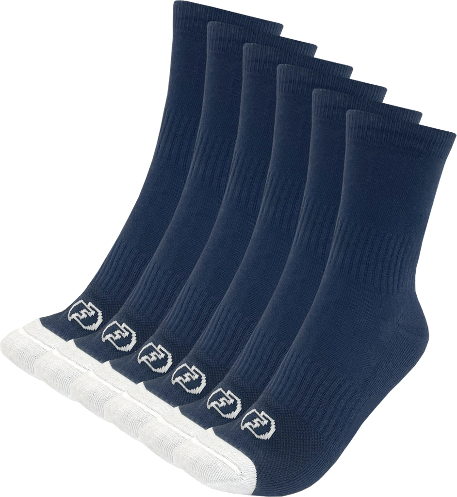 FORCE3 Ultimate Crew Sock Value Set | 6 Pairs