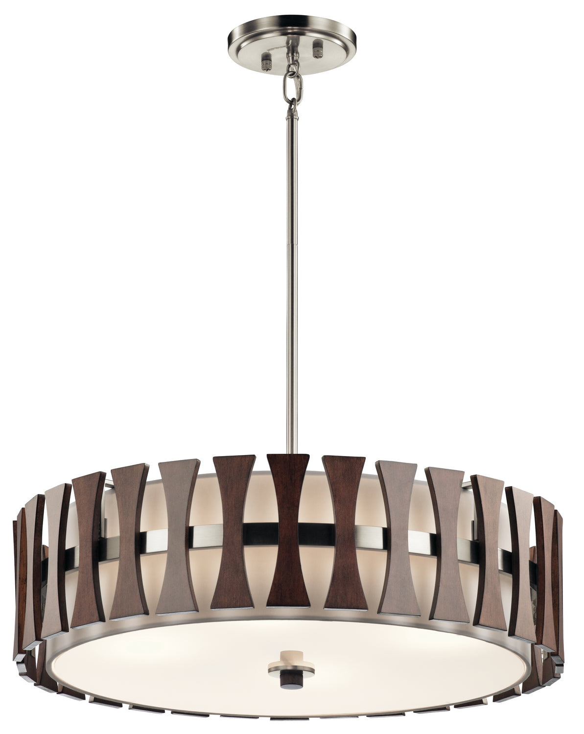 Kichler - 43753AUB - Four Light Pendant/Semi Flush Mount - Cirus - Auburn Stained
