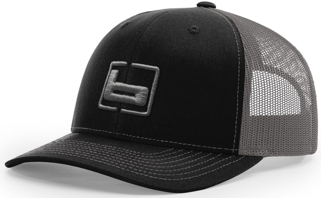B03566_Trucker_R112_Snapback_Black_Charcoal