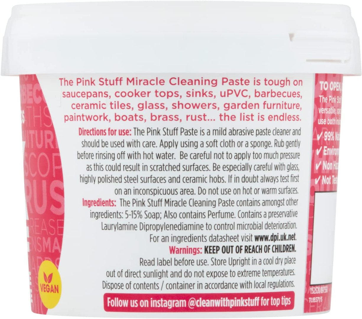 Stardrops - The Pink Stuff - The Miracle All Purpose Cleaning Paste 500mL