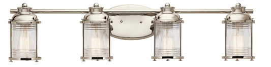 Kichler - 45773PN - Four Light Bath - Ashland Bay - Polished Nickel