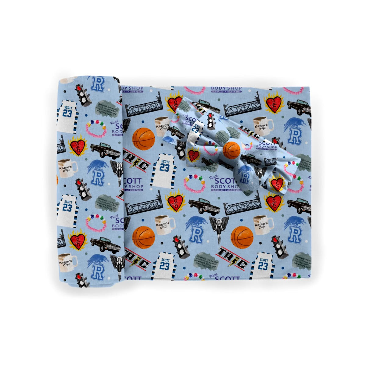 *Pre-Sale* One Bliss Hill Swaddle & Bow Set