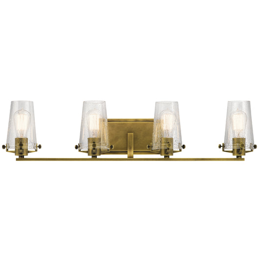 Kichler - 45298NBR - Four Light Bath - Alton - Natural Brass
