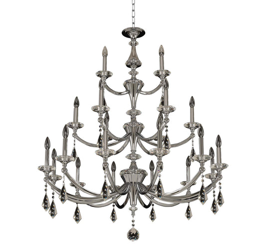 Allegri - 012174-010-FR001 - 21 Light Chandilier - Floridia - Chrome