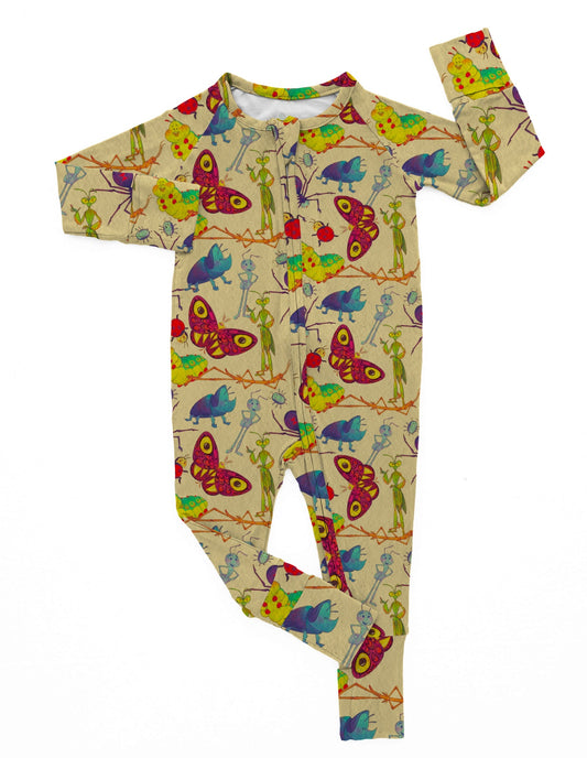 Snug As A Bug In Bamboo RIBBED Bamboo Zippy