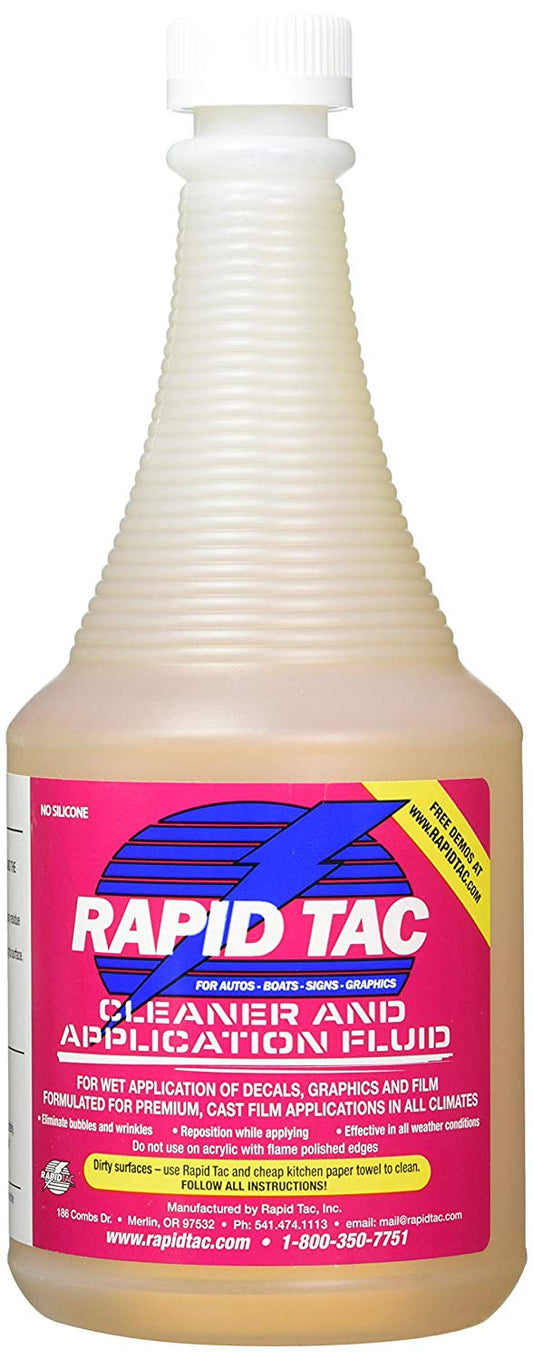 Rapid Tac Application Fluid