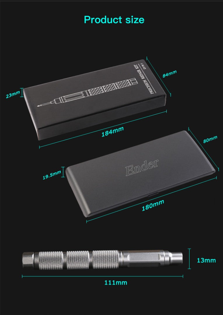 Ender Precise Screwdriver 22pc Kit