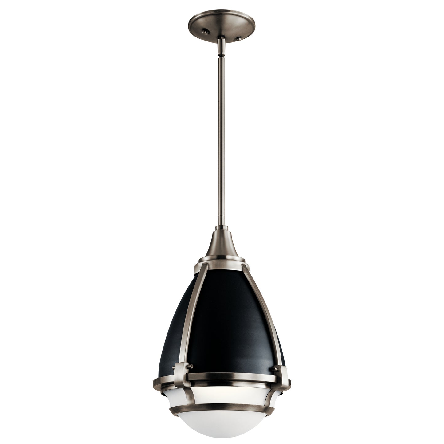 Kichler - 44098CLP - One Light Pendant - Ayra - Classic Pewter