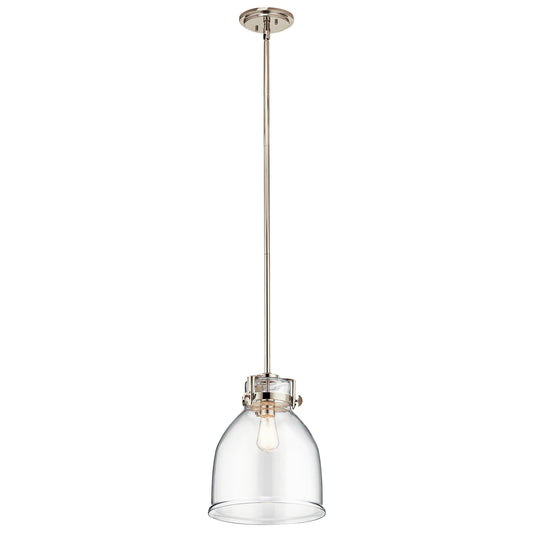 Kichler - 44140PN - One Light Pendant - Briar - Polished Nickel
