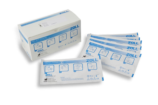 ECG Rectangular Electrodes, 4 Per Pouch/480 Per Case