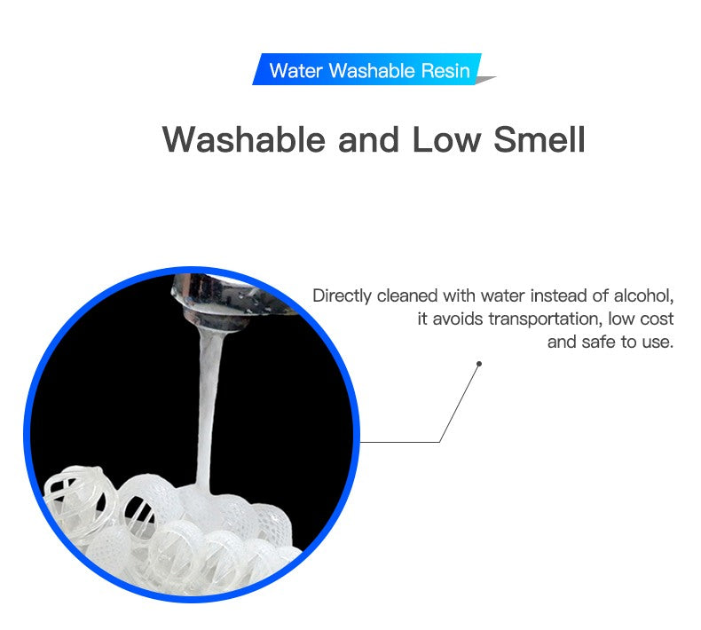 Black Water Washable Resin 500g