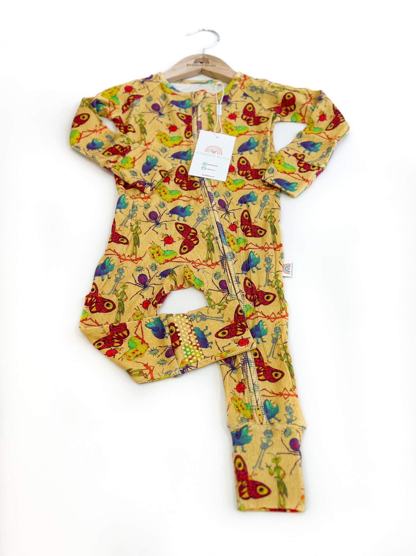Snug As A Bug In Bamboo RIBBED Bamboo Zippy