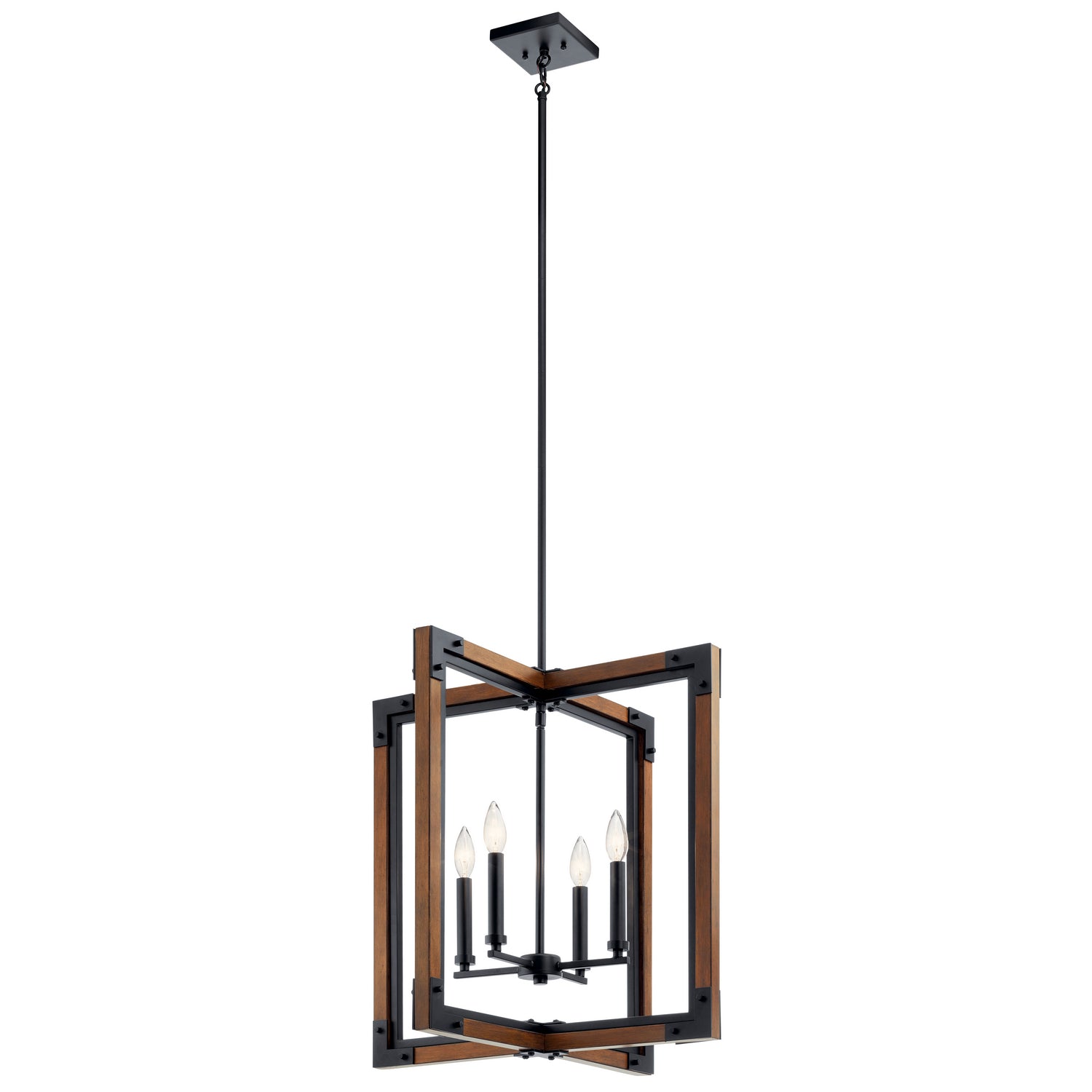 Kichler - 44044AUB - Four Light Pendant - Marimount - Auburn Stained