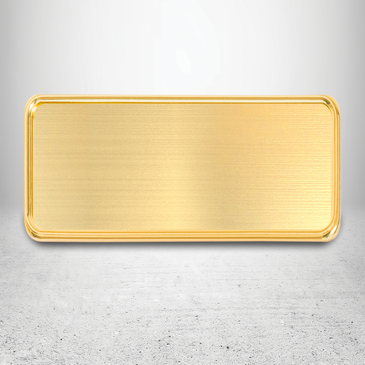 Frame/Insert Metal 93 Rectangular
