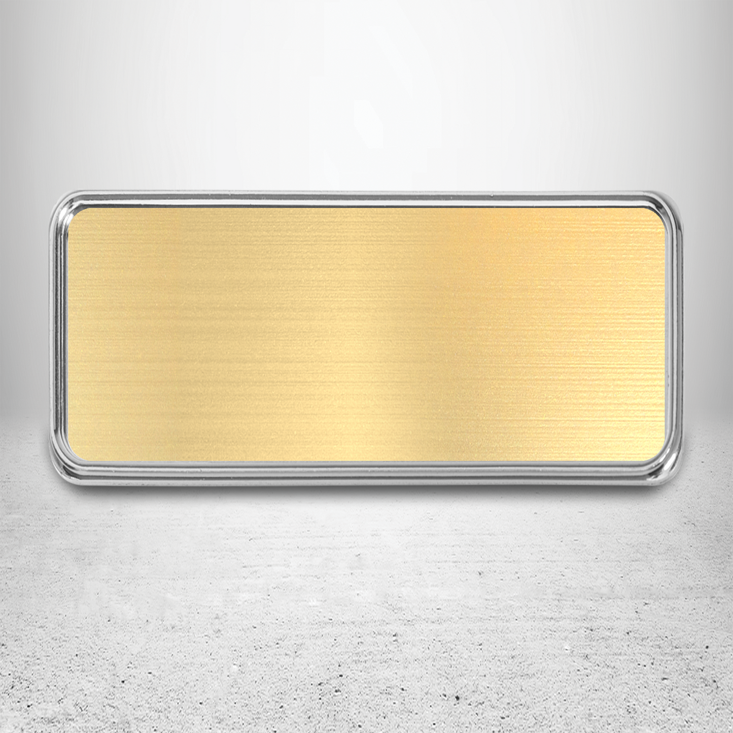 Frame/Insert Metal 93 Rectangular