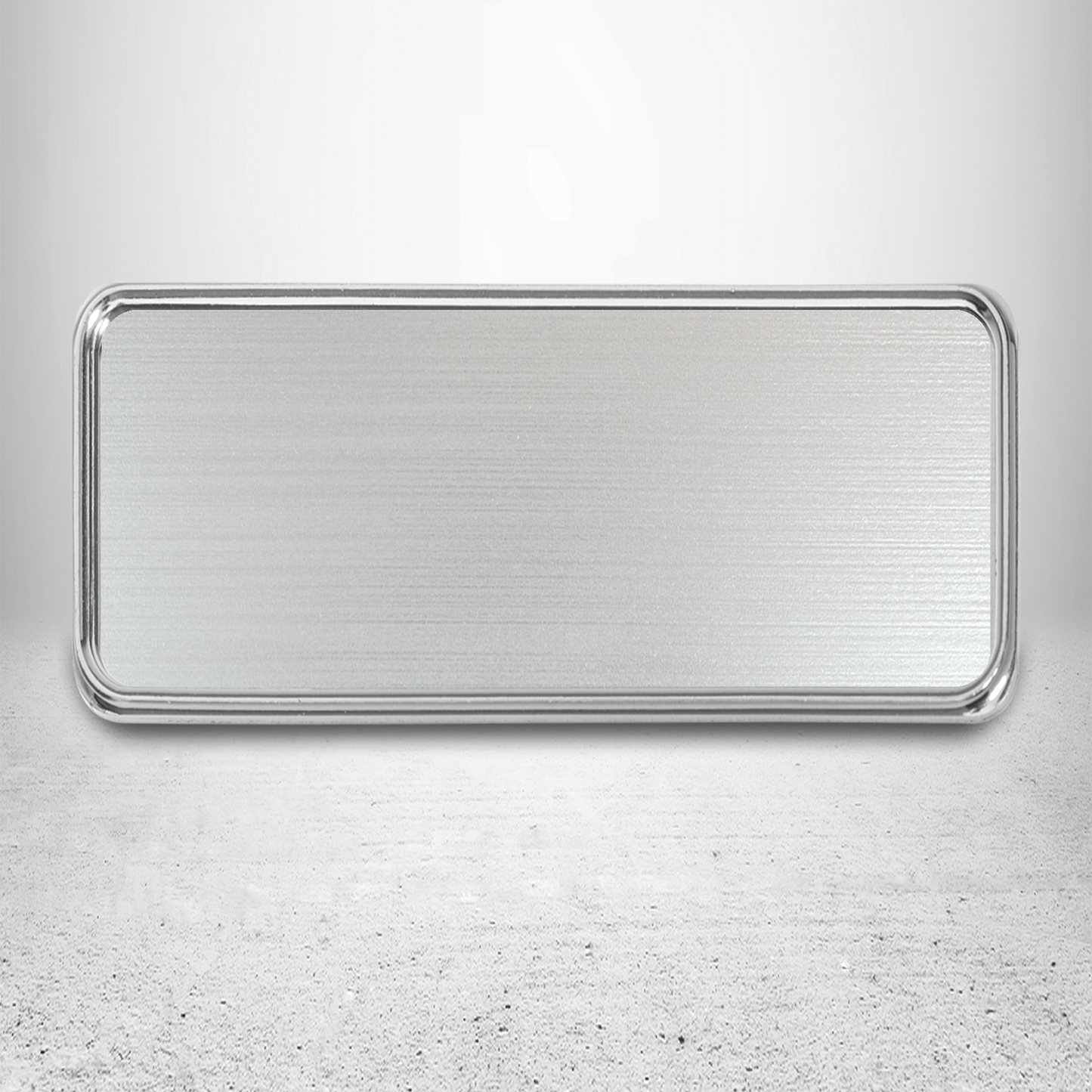 Frame/Insert Metal 93 Rectangular