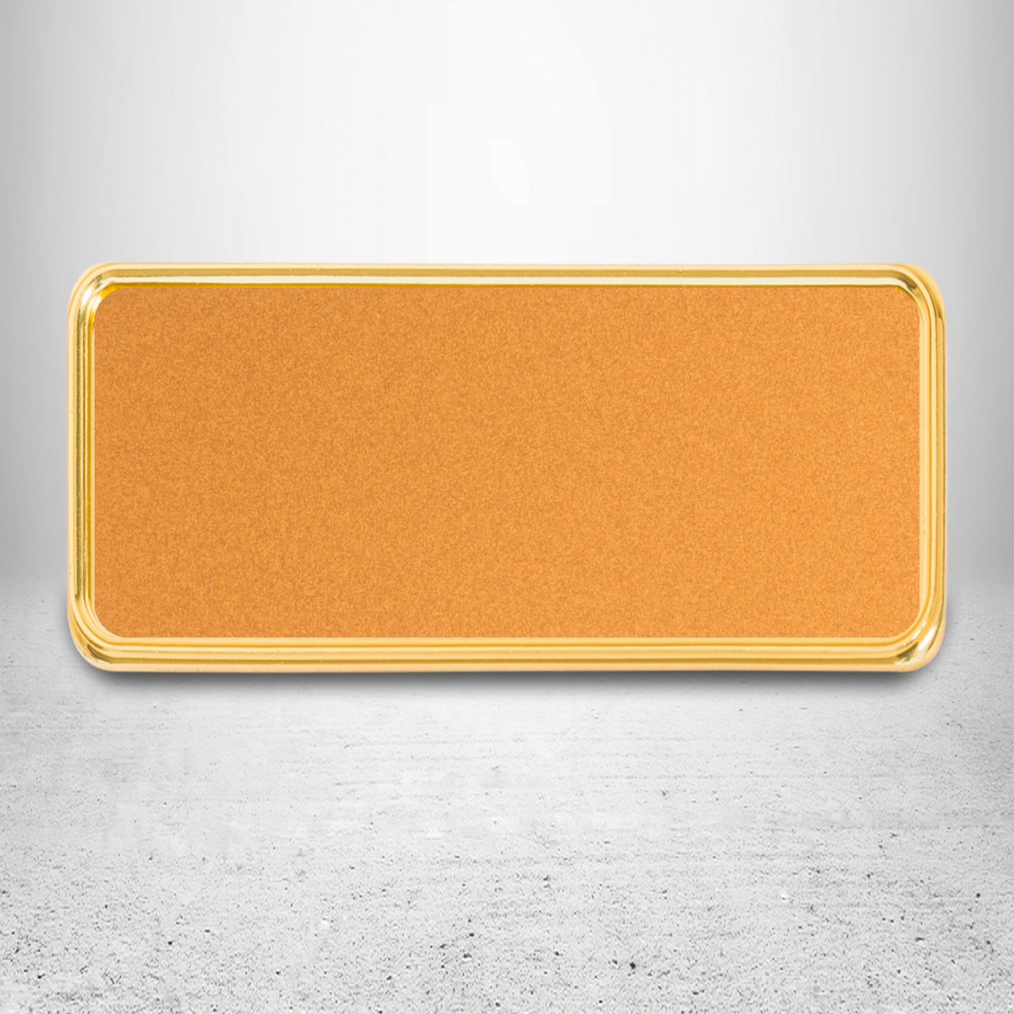 Frame/Insert Metal 93 Rectangular