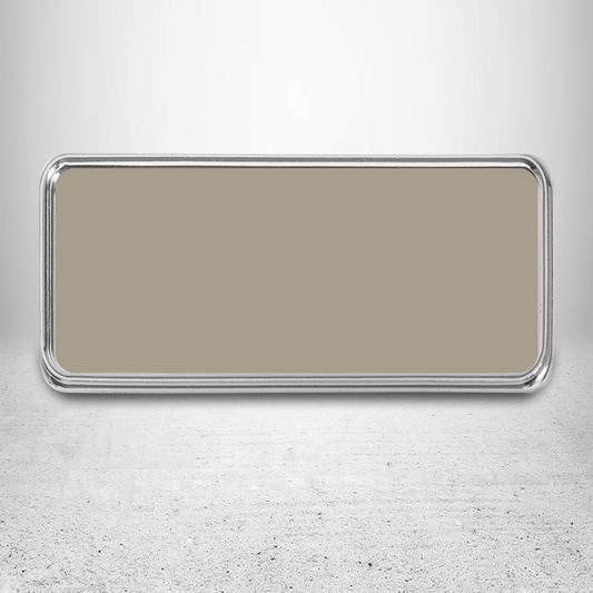 Frame/Insert Metal 93 Rectangular