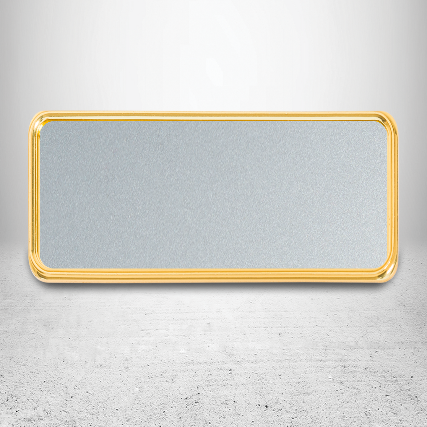 Frame/Insert Metal 93 Rectangular