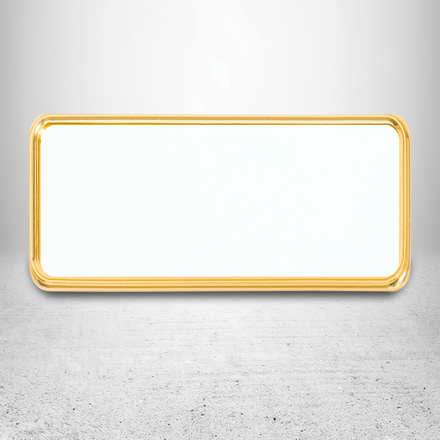 Frame/Insert Metal 93 Rectangular