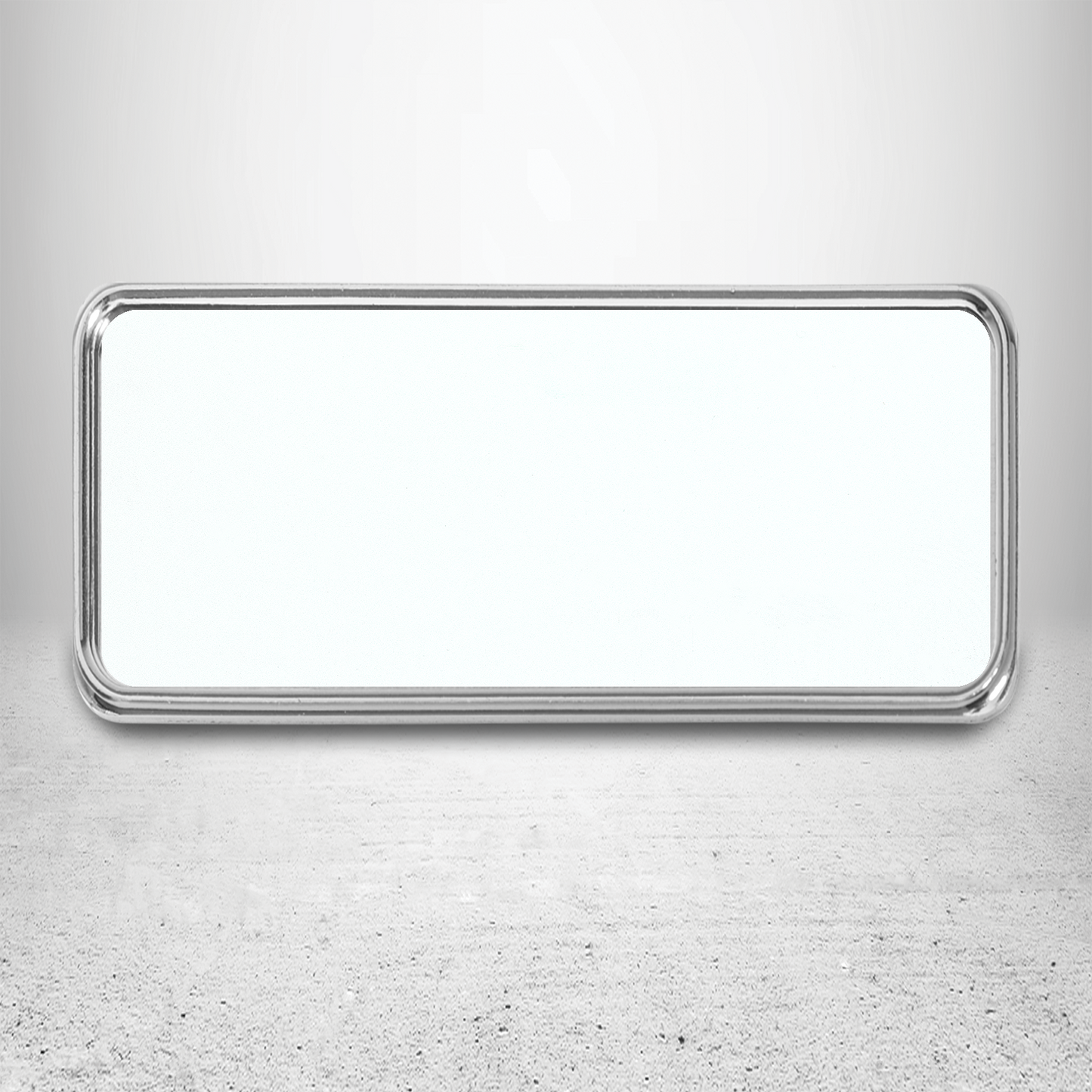 Frame/Insert Metal 93 Rectangular