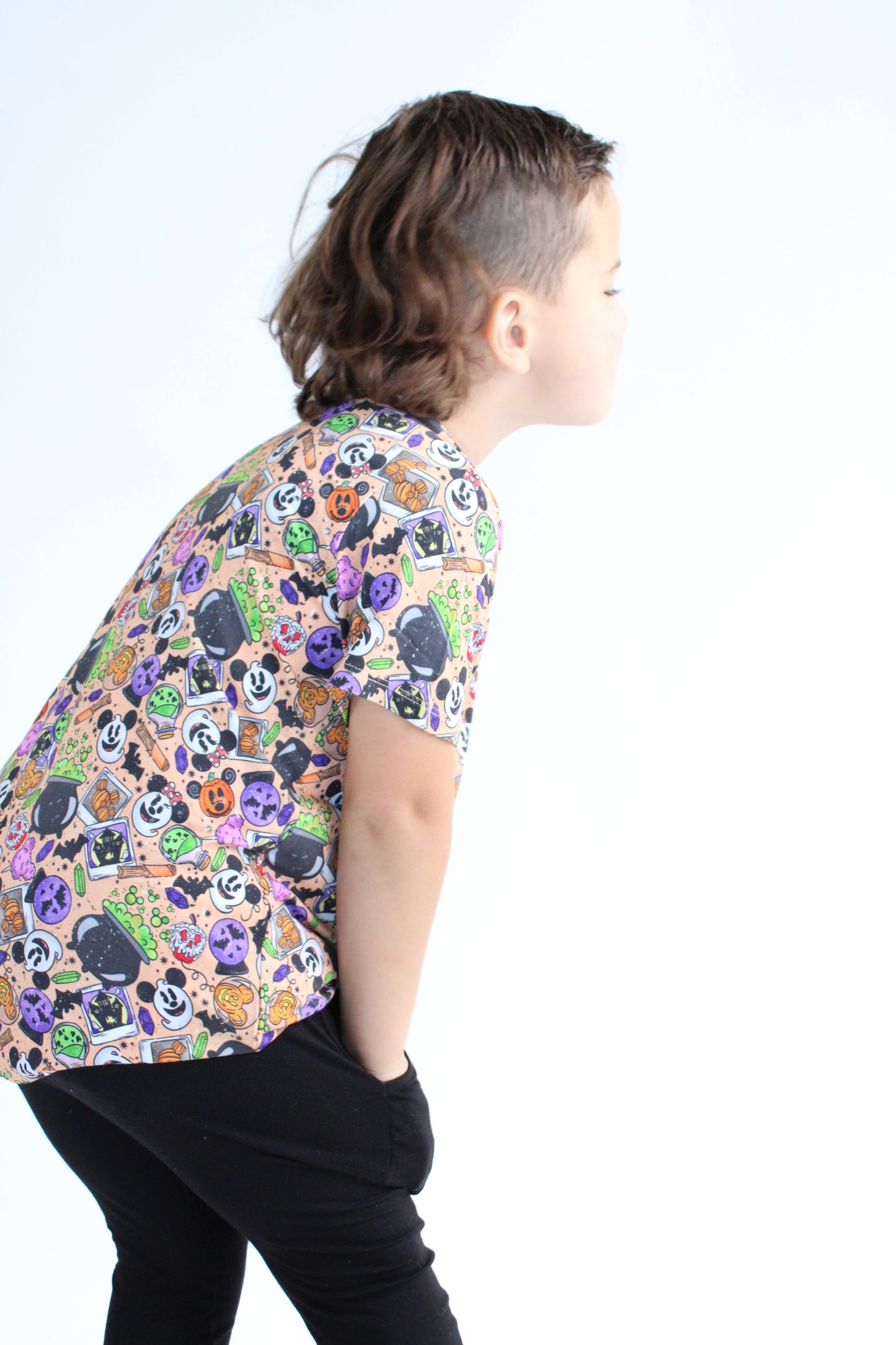 Magical Spooky Elements Bamboo Pocket Tee