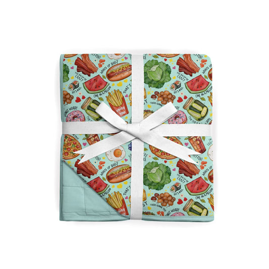 Love Language Quilted Bamboo Blanket *ETS JAN*