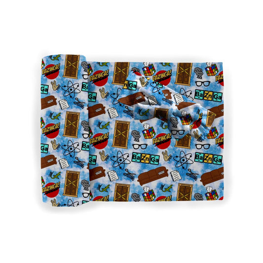 *Pre-Sale* Bazinga Swaddle & Bow Set