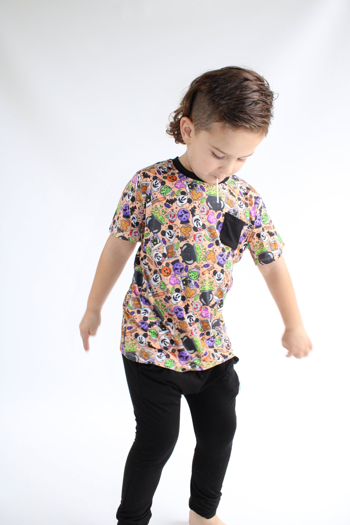 Magical Spooky Elements Bamboo Pocket Tee