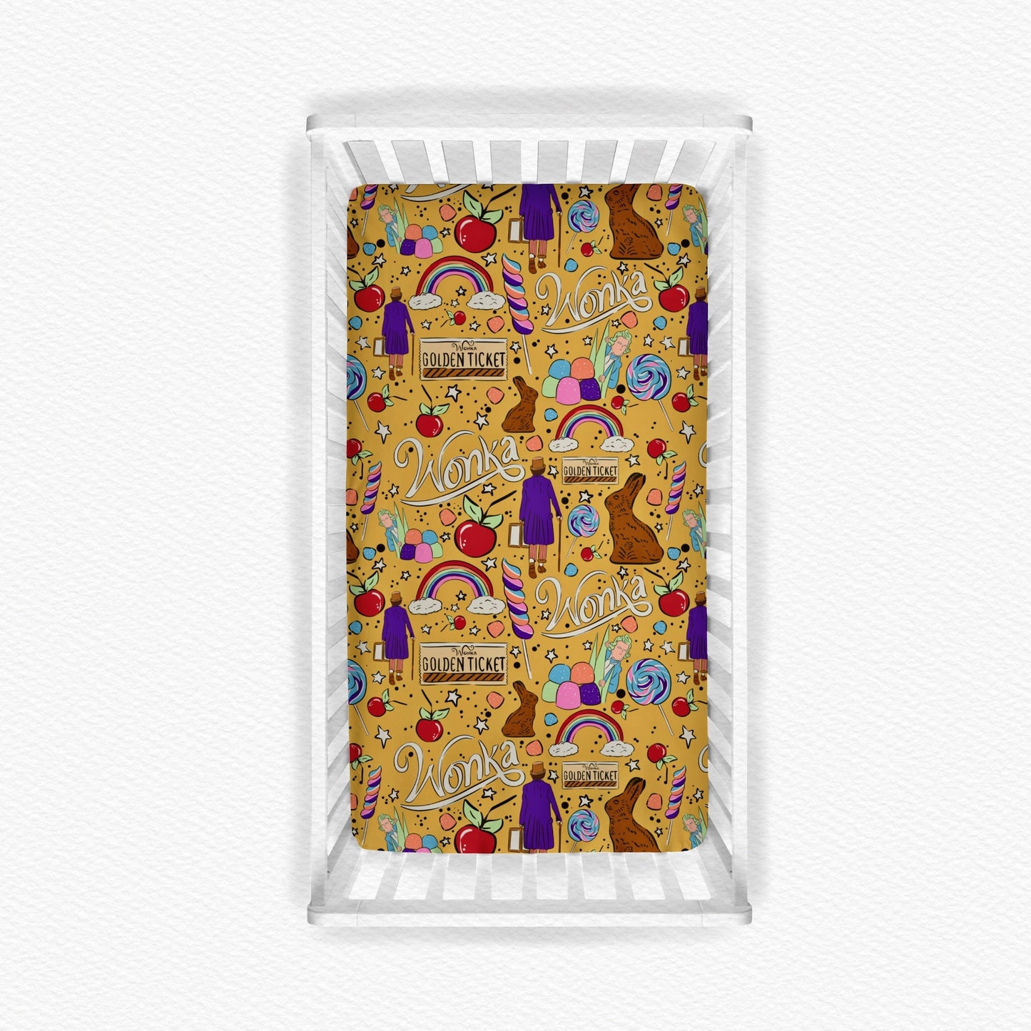 Golden Ticket Bed Sheet