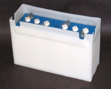 Polyethylene Battery Box with Lid 4-D