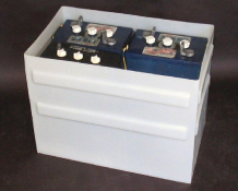 Polyethylene Battery Box with Lid 4-D