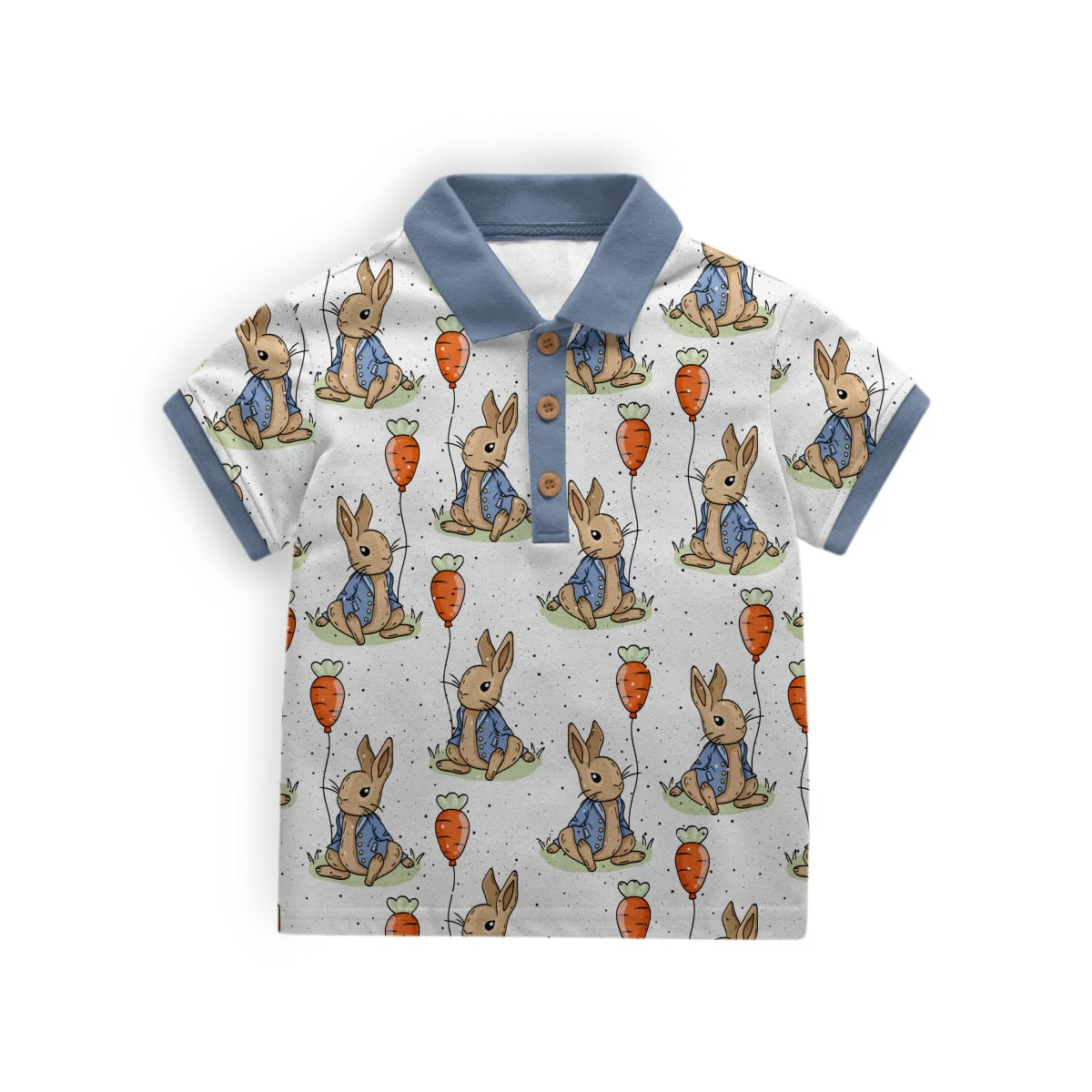 Hoppy Vibes Bamboo Henley Polo *ETS JAN*