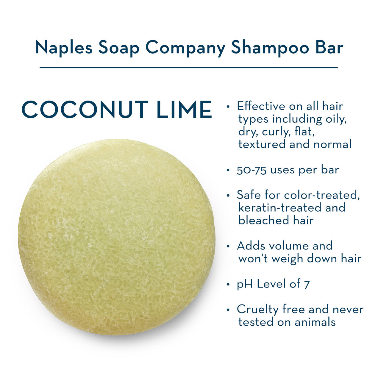 Coconut Lime Shampoo Bar