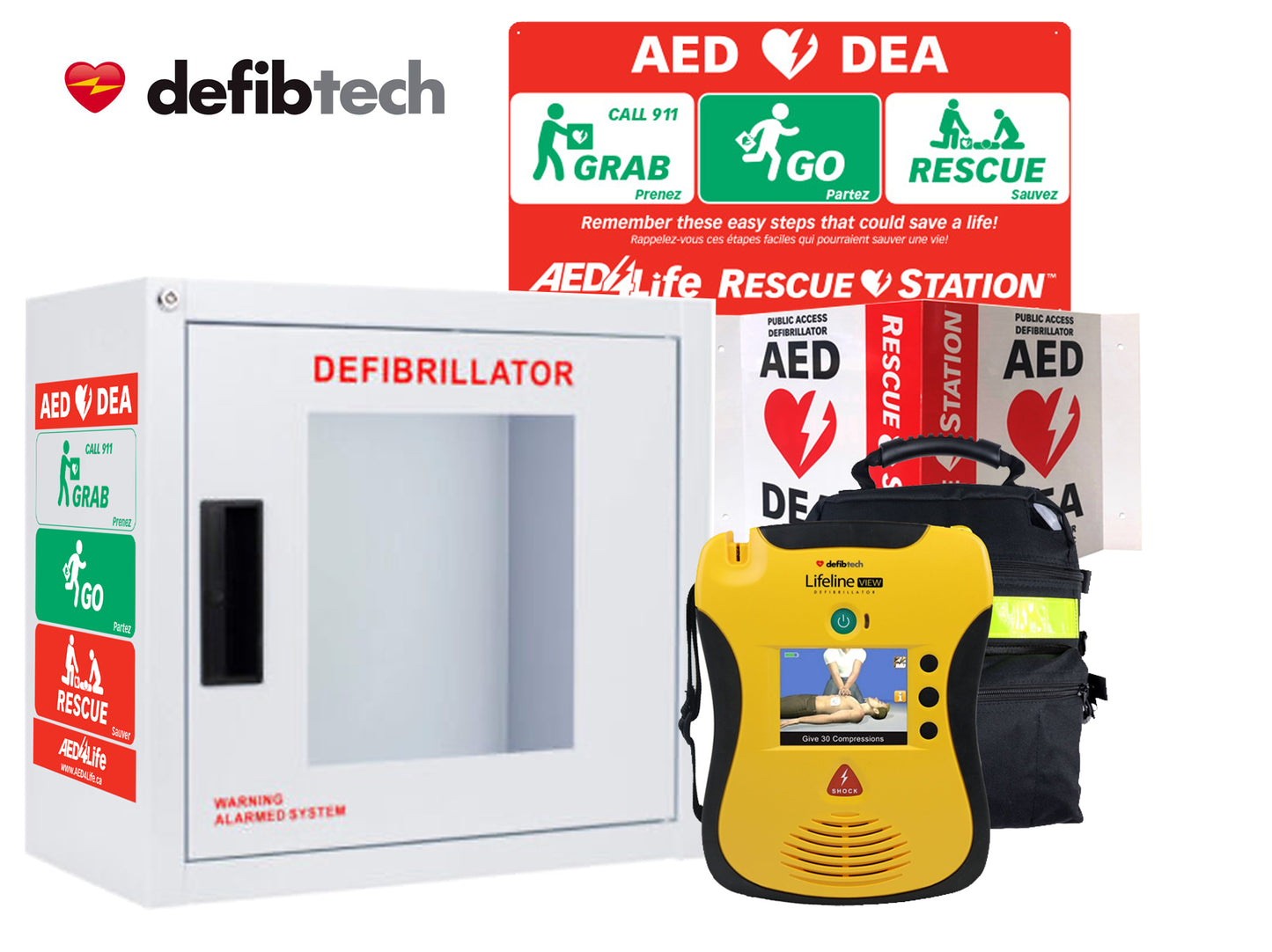 Defibtech Lifeline VIEW - Complete Package