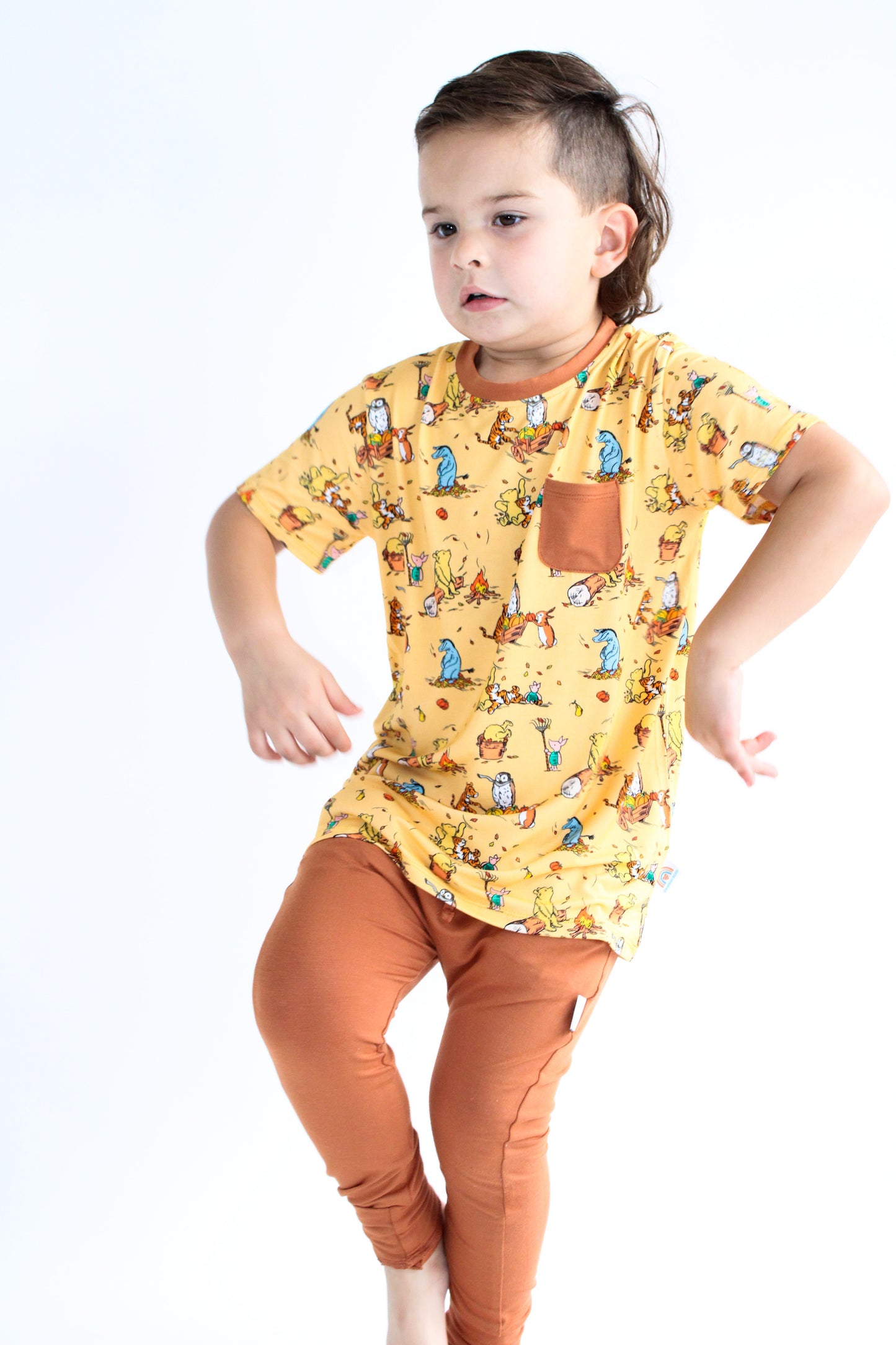 100 Acre Fall Bamboo Pocket Tee