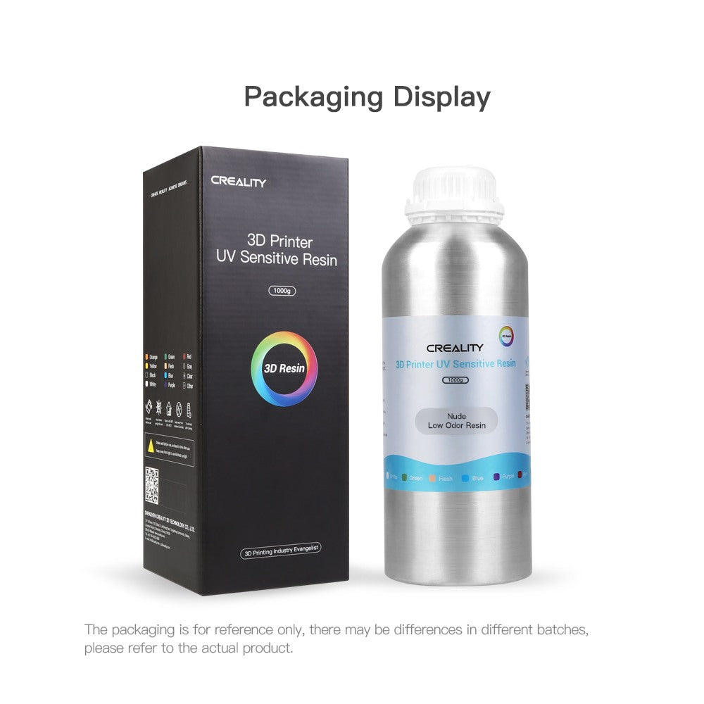 Grey Low Odor Rigid Resin 500g