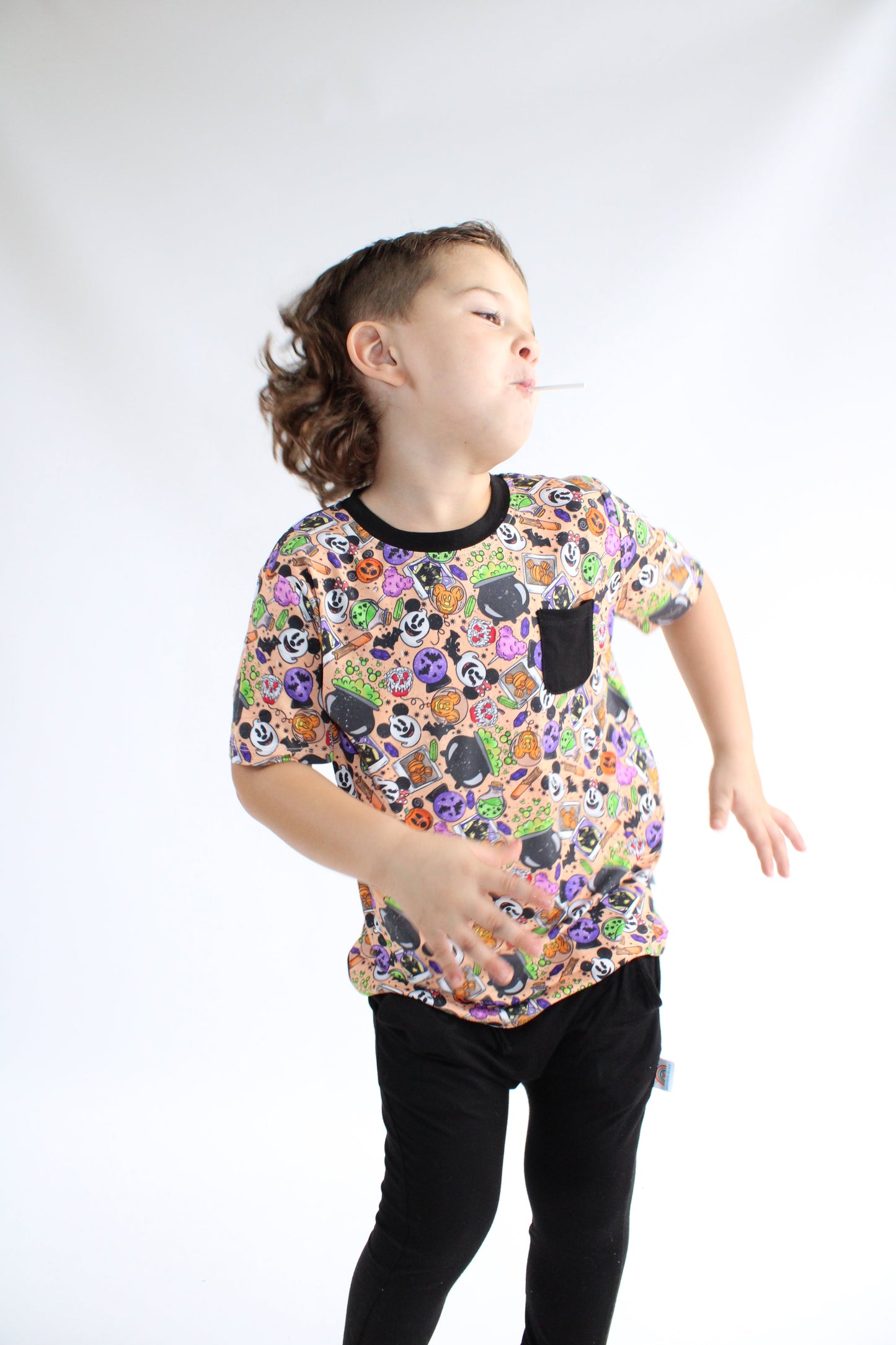 Magical Spooky Elements Bamboo Pocket Tee