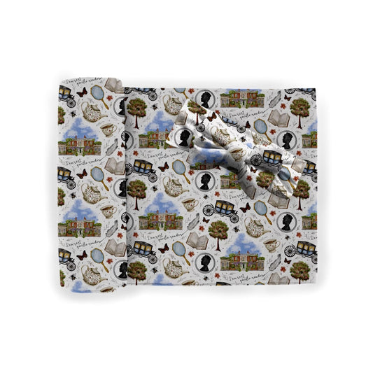 *Pre-Sale* Dearest Blissful Reader Swaddle & Bow Set