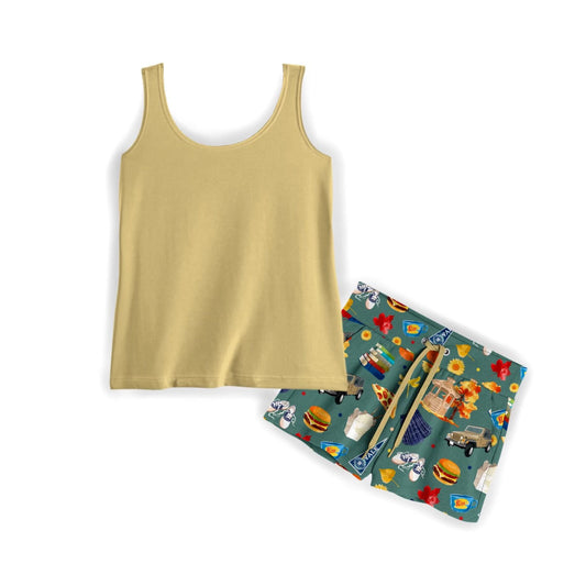 *Pre-Sale* Bliss Hollow Women's Tank & Shorts Lounge Set